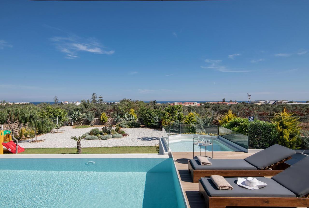 Alba Bianca Villa, Family Retreat With Heated Pool By Thinkvilla Limenas Chersonisou Exterior foto