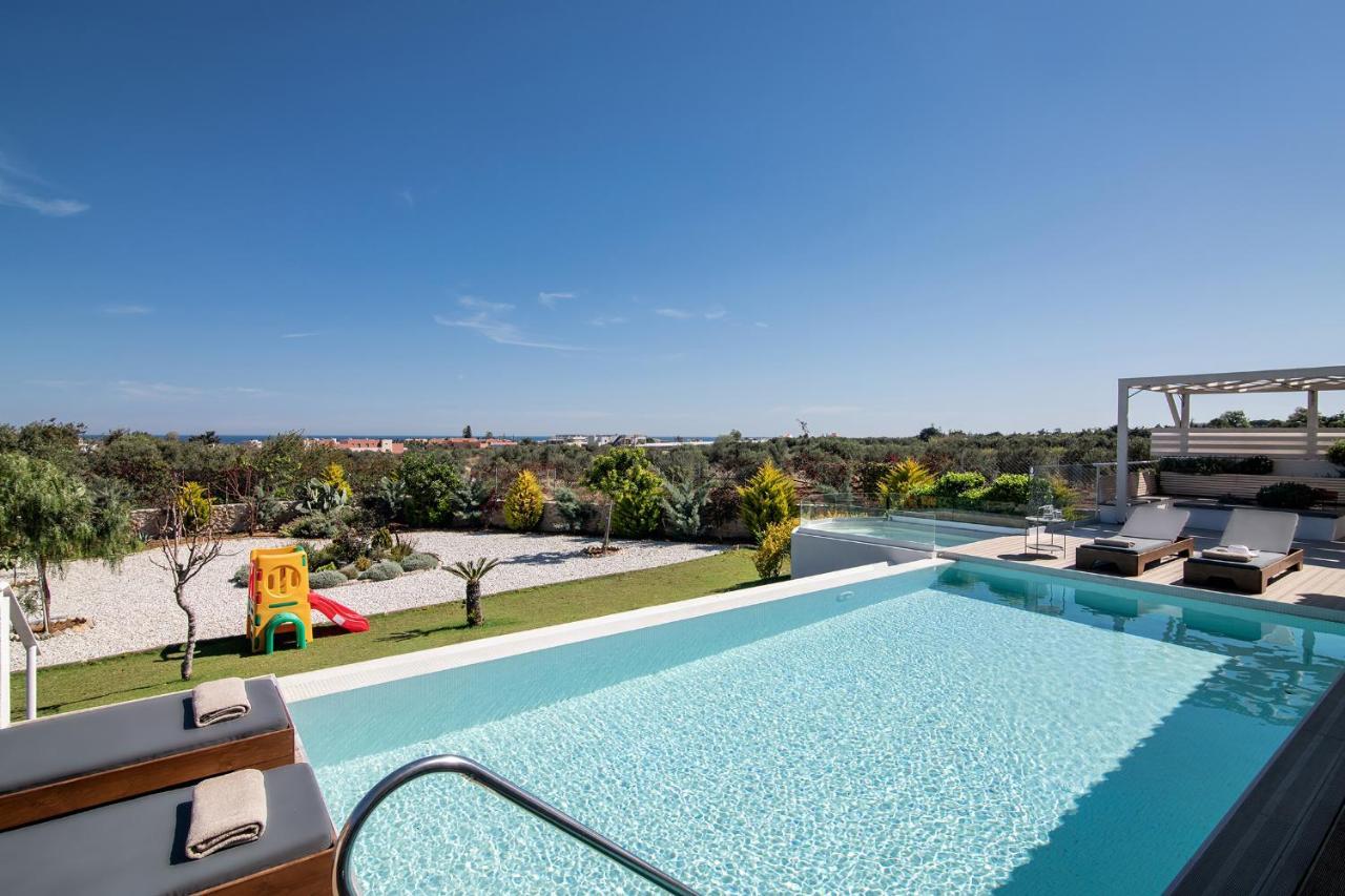 Alba Bianca Villa, Family Retreat With Heated Pool By Thinkvilla Limenas Chersonisou Exterior foto